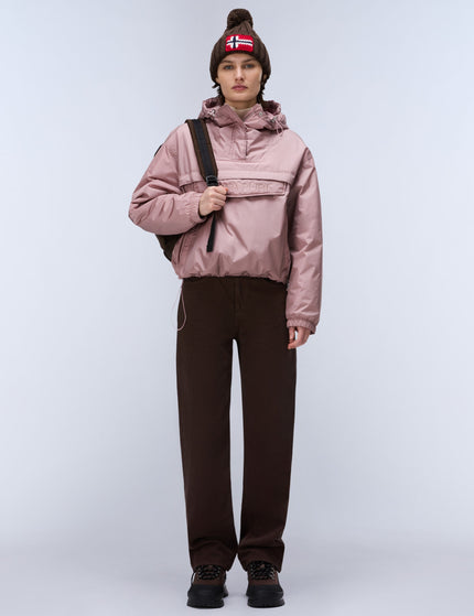 Napapijri Rainforest Optique Anorak Jacket - Pinkimages6- The Sports Edit