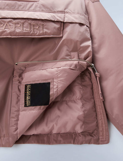 Napapijri Rainforest Optique Anorak Jacket - Pinkimages7- The Sports Edit