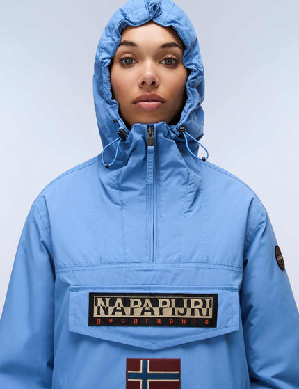 Napapijri Rainforest Pocket Winter Anorak Jacket - Blue Rivieraimages4- The Sports Edit