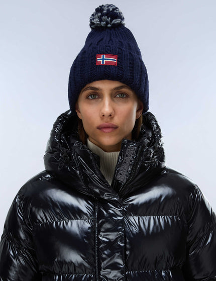 Napapijri Semiury Beanie - Dark Blueimages2- The Sports Edit