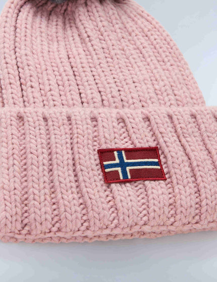 Napapijri Semiury Beanie - Pink Woodroseimages3- The Sports Edit