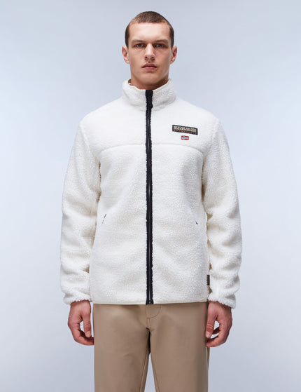 Napapijri Tynik Full-Zip Fleece - Beigeimages1- The Sports Edit