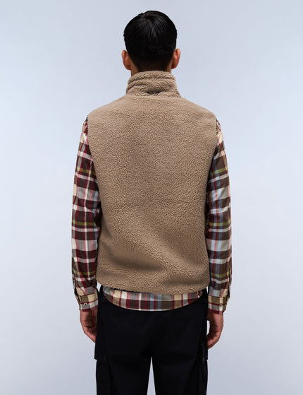 Napapijri Yupik Fleece Vest - Khakiimages2- The Sports Edit