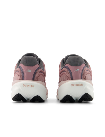 New Balance 1080v15 Shoes - Rosewood/Silver Metallic/Neptune Greyimages3- The Sports Edit