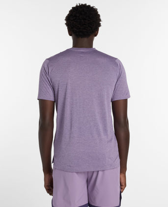 Athletics T-Shirt - Candied Violet Heather/Slate Grey