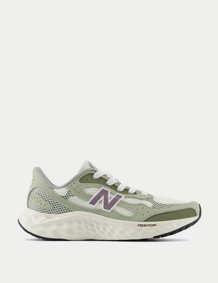 New Balance Fresh Foam Arishi v4 Tiralux Shoes - Sea Salt/Olivine/Dark Olivineimages1- The Sports Edit