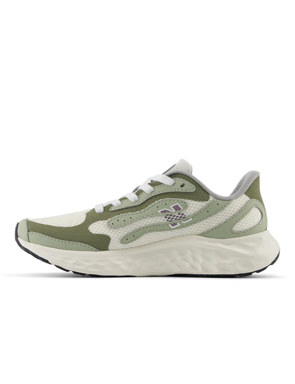 New Balance Fresh Foam Arishi v4 Tiralux Shoes - Sea Salt/Olivine/Dark Olivineimages2- The Sports Edit
