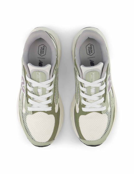New Balance Fresh Foam Arishi v4 Tiralux Shoes - Sea Salt/Olivine/Dark Olivineimages4- The Sports Edit