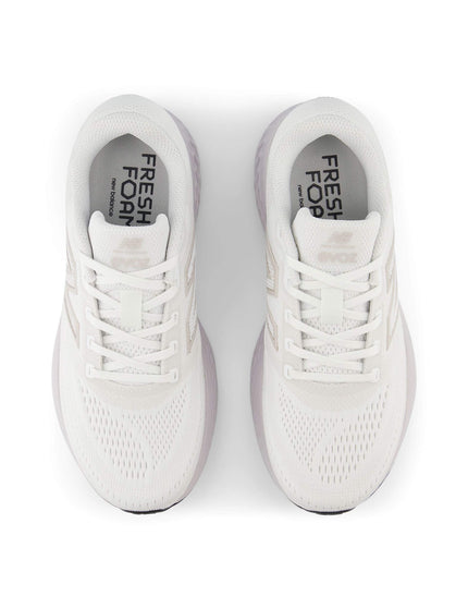 New Balance Fresh Foam X EVOZ v4 Shoes - White/Grey Matter/Pearl Greyimages4- The Sports Edit
