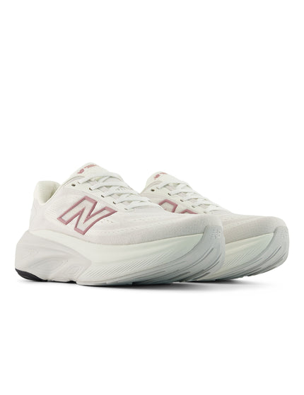 New Balance Fresh Foam X More v6 Shoes - Sea Salt/Rosewood/Grey Matterimages2- The Sports Edit