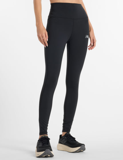 New Balance NB Sleek High Waisted Legging 27" - Blackimages1- The Sports Edit