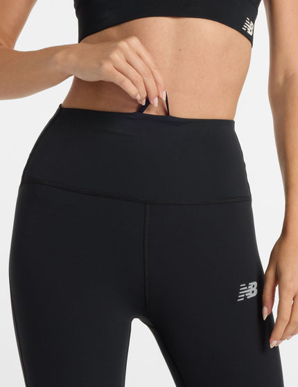 New Balance NB Sleek High Waisted Legging 27" - Blackimages4- The Sports Edit
