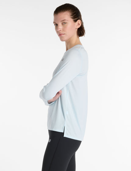 New Balance Sport Essential Long Sleeve - Frosted Glassimages2- The Sports Edit