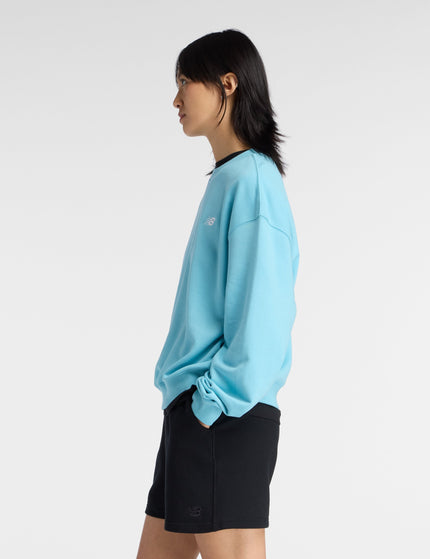 New Balance Sport Essentials French Terry Crew - Taffy Blueimages3- The Sports Edit