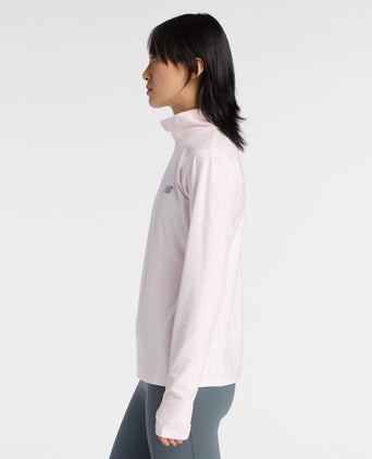 Sport Essentials Space Dye 1/4 Zip - Pink Salt