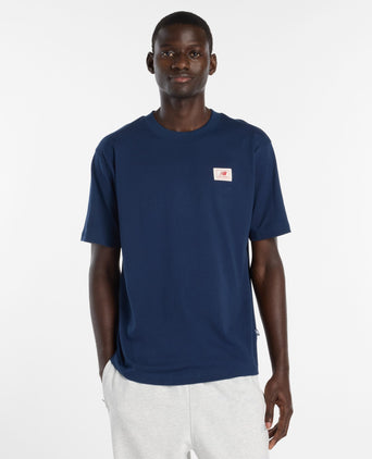 Woven Label T-Shirt - Navy