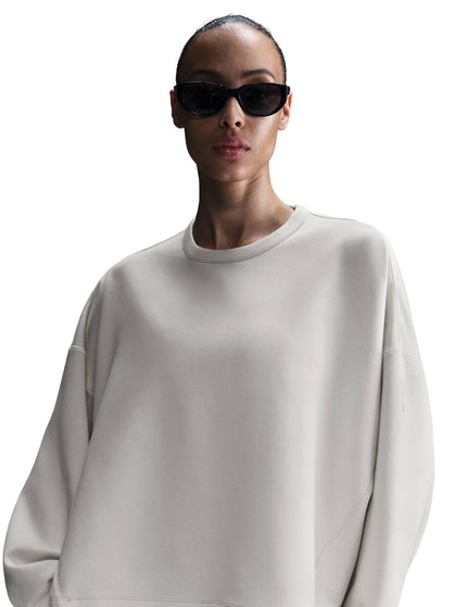 Nike 24.7 ImpossiblySoft Dri-FIT Oversized Top - Light Orewood Brown/Light Iron Oreimages3- The Sports Edit