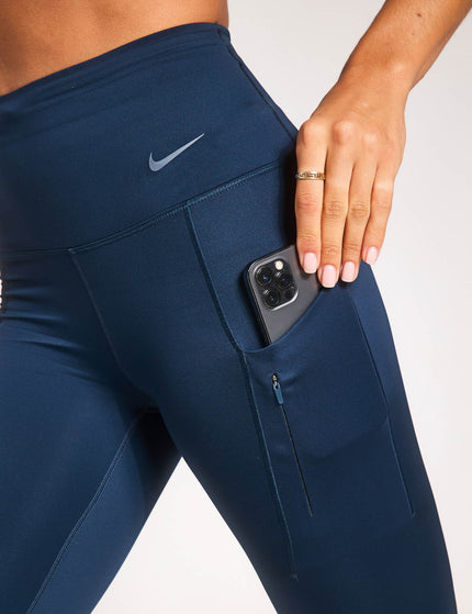 Nike Go 7/8 Leggings - Armory Navy/Blackimages3- The Sports Edit