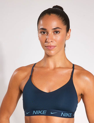 Indy Light Support Sports Bra - Armory Navy