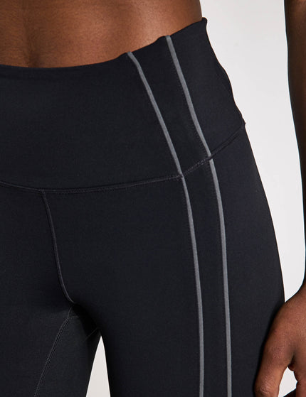 Nike One High Waisted 7/8 Leggings - Black/Iron Greyimages3- The Sports Edit