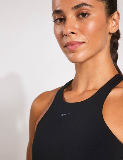 Nike Yoga Alate Curve Bra - Black/Iron Greyimages3- The Sports Edit