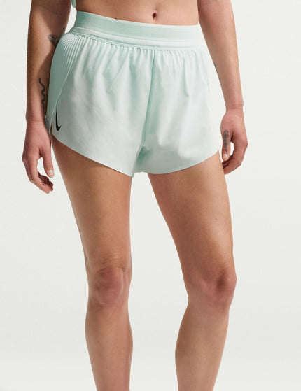 Nike AeroSwift Dri-FIT ADV 3" Running Shorts - Barely Green/Blackimages1- The Sports Edit