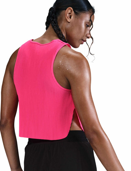 Nike AeroSwift Dri-FIT ADV Running Tank Top - Hyper Pink/Blackimages2- The Sports Edit