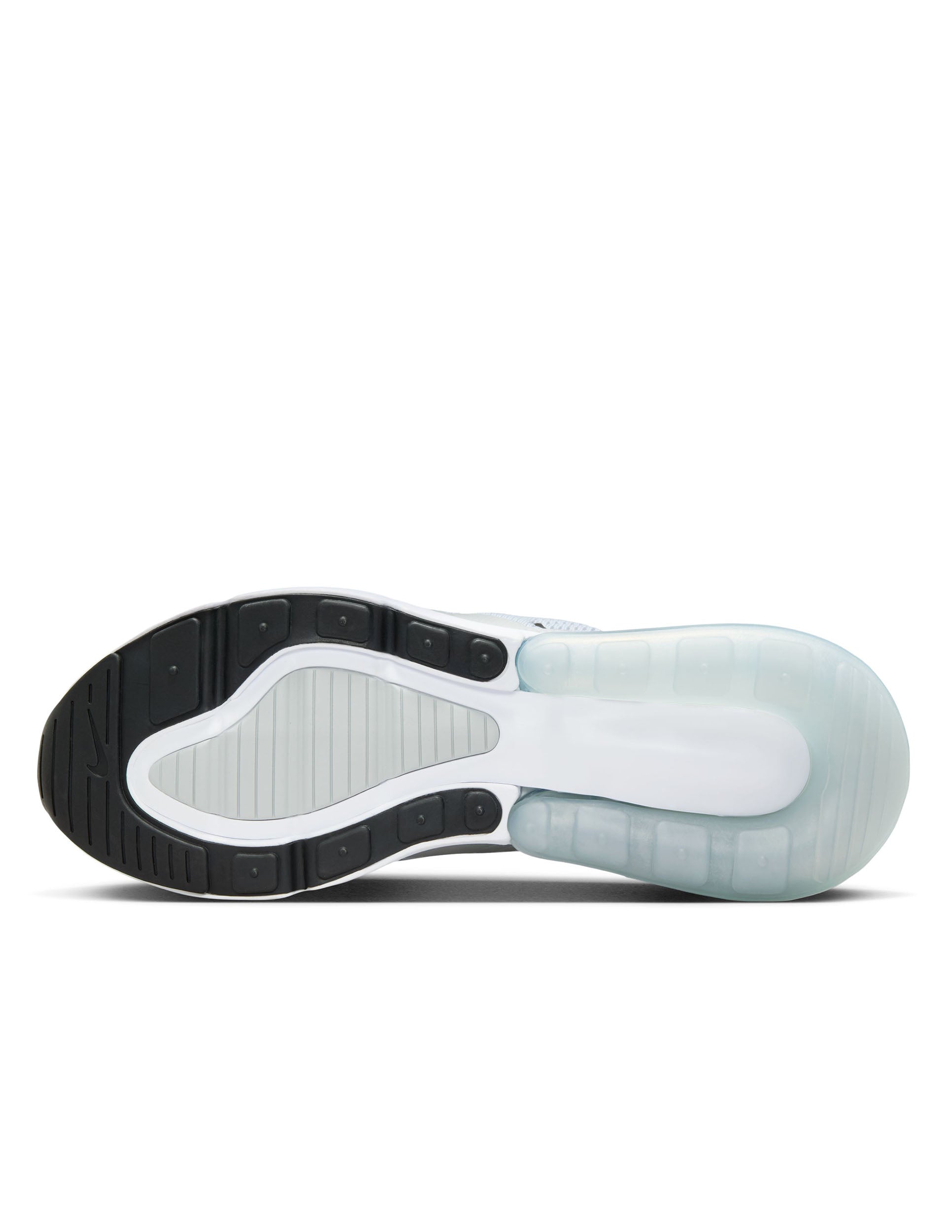 Nike Air Max 270 Shoes Pure Platinum/Black/Grey The Sports Edit