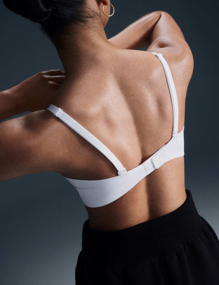 Nike Alate Minimalist Convertible Bra - White/Cool Greyimages2- The Sports Edit