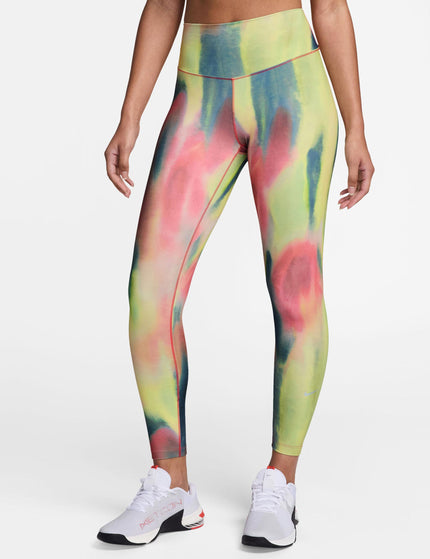 Nike Artist Collection High Waisted 7/8 Leggings - Aster Pink/Blackimages1- The Sports Edit