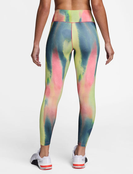 Nike Artist Collection High Waisted 7/8 Leggings - Aster Pink/Blackimages2- The Sports Edit