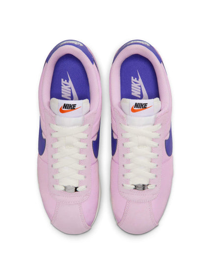 Nike Cortez Textile Shoes - Light Arctic Pink/Paramount Blue/Sailimages4- The Sports Edit
