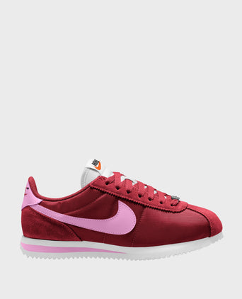 Cortez Textile Shoes - Tough Red/Light Magenta/White/Safety Orange