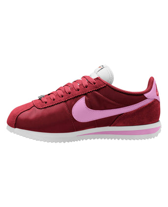 Cortez Textile Shoes - Tough Red/Light Magenta/White/Safety Orange