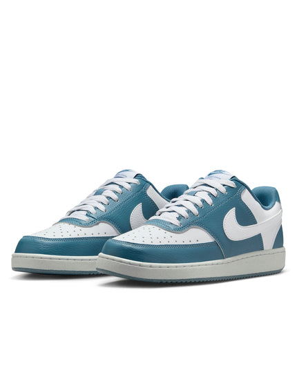 Nike Court Vision Low Next Nature Shoes - White/Smokey Blueimages2- The Sports Edit