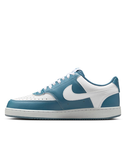 Nike Court Vision Low Next Nature Shoes - White/Smokey Blueimages5- The Sports Edit