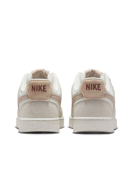 Nike Court Vision Low Shoes - Phantom/Fossil Stone/Light Boneimages3- The Sports Edit