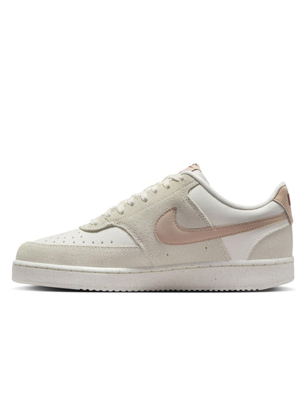Nike Court Vision Low Shoes - Phantom/Fossil Stone/Light Boneimages5- The Sports Edit