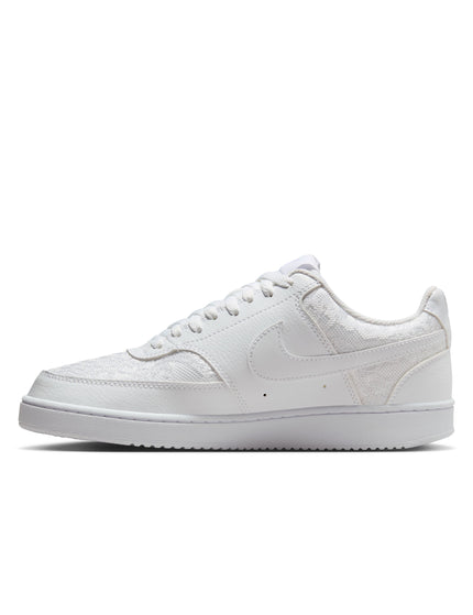 Nike Court Vision Low Shoes - Whiteimages5- The Sports Edit