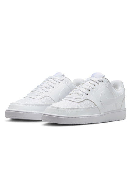 Nike Court Vision Low Shoes - Whiteimages2- The Sports Edit