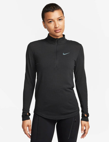 Nike Dri-FIT Swift Long-Sleeve Wool Running Top - Blackimages1- The Sports Edit
