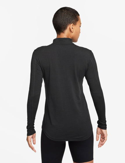 Nike Dri-FIT Swift Long-Sleeve Wool Running Top - Blackimages2- The Sports Edit