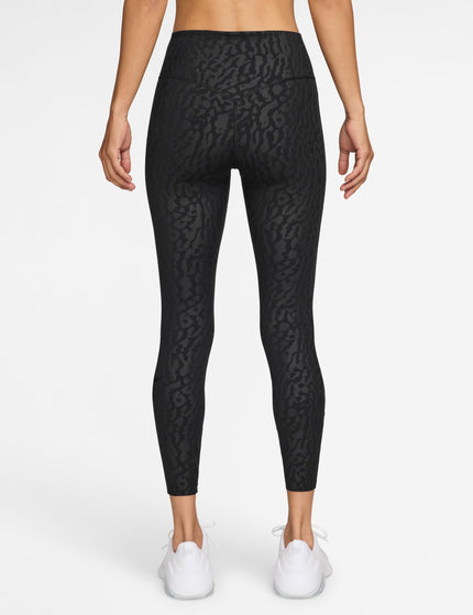 Nike Dri-FIT Universa High Waisted 7/8 Leggings - Black/Anthracite/Dark Smoke Greyimages2- The Sports Edit