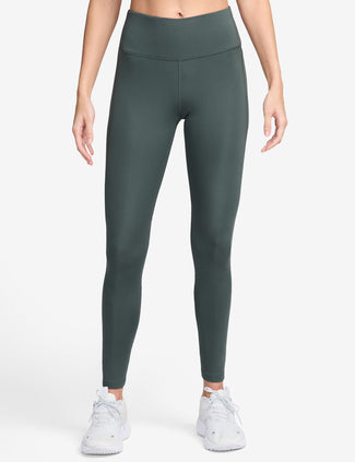 Epic Fast Pocket Running Leggings - Vintage Green/Reflective Silver