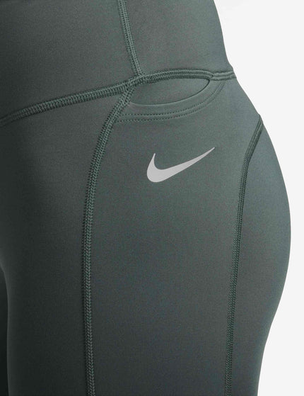 Nike Epic Fast Pocket Running Leggings - Vintage Green/Reflective Silverimages3- The Sports Edit