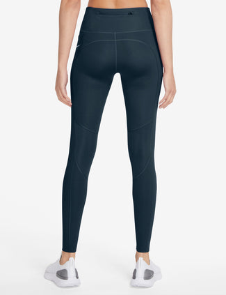 Epic Fast Pocket Running Leggings - Armory Navy/Reflective Silver