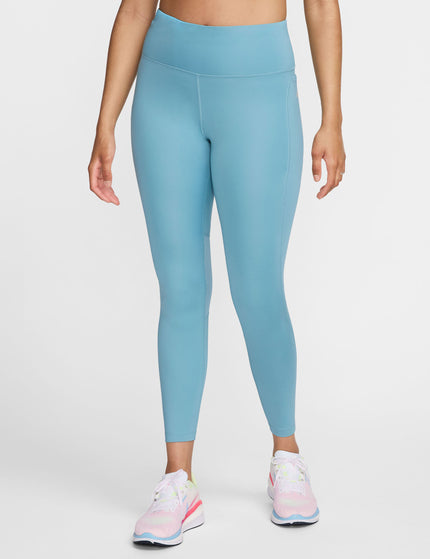 Nike Epic Fast Pocket Running Leggings - Denim Turquoiseimages1- The Sports Edit