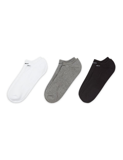 Nike Everyday Cushioned Socks (3 pairs) - White/Grey/Blackimages3- The Sports Edit