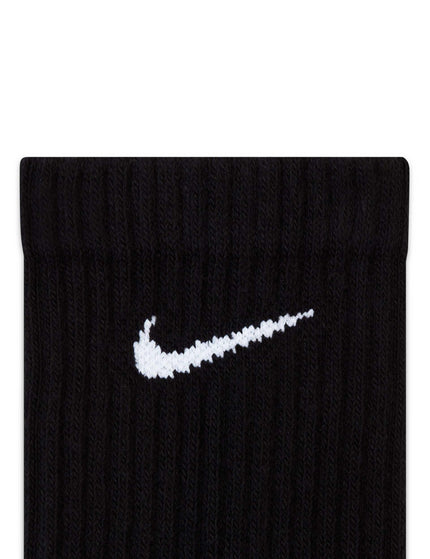 Nike Everyday Cushioned Training Crew Socks (3 Pairs) - Black/Whiteimages5- The Sports Edit