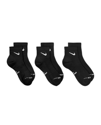 Everyday Elevated Ankle Socks (3 Pairs) - Black